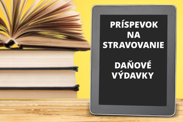 Metodický pokyn k zdaniteľnosti príspevku na stravovanie zamestnanca Image55605