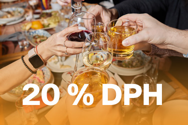 Najčastejšie otázky a odpovede k uplatňovaniu 20 % sadzby DPH pri podávaní alkoholických nápojov od 1. januára 2024 tt_pripitok-alkohol-20