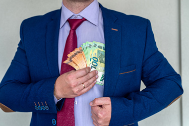 Konateľ a spoločník z pohľadu ustanovení zákona o dani z príjmov tt_sako-peniaze